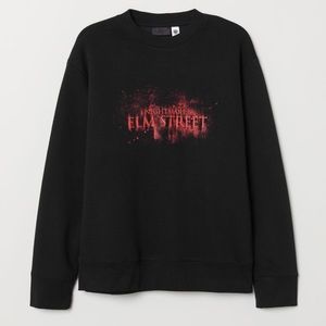 Elm Street -Black Sweatshirt